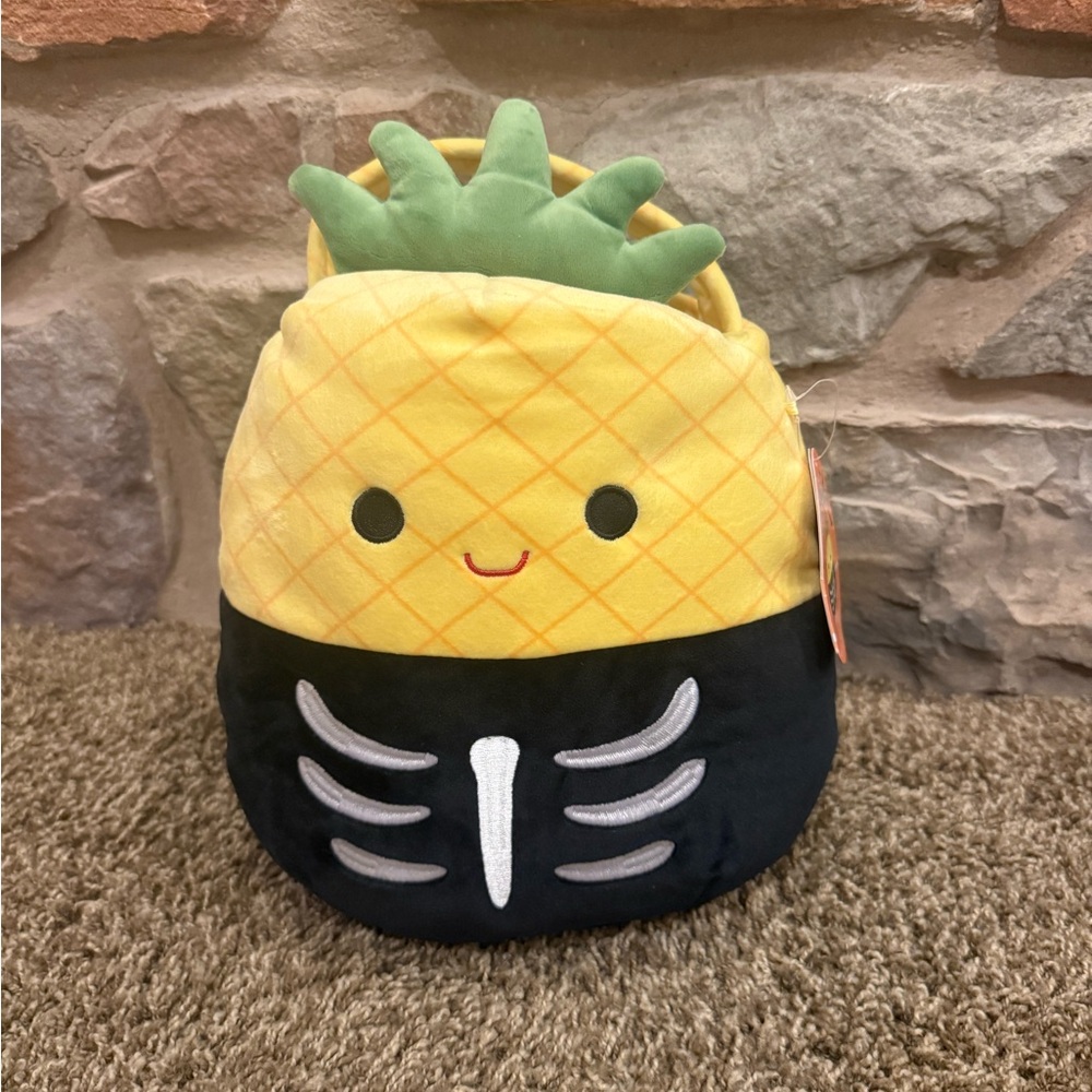 Pineapple Skeleton Squishmallow